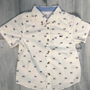 Fishbone Button Down Toddler